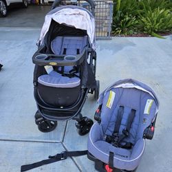 Stroller And Infant Carseat