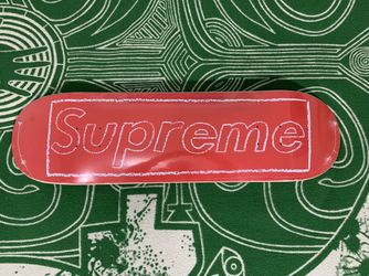 Supreme Kaws Chalk Box Logo Deck