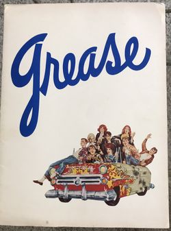 Theater Playbill “GREASE” see photos
