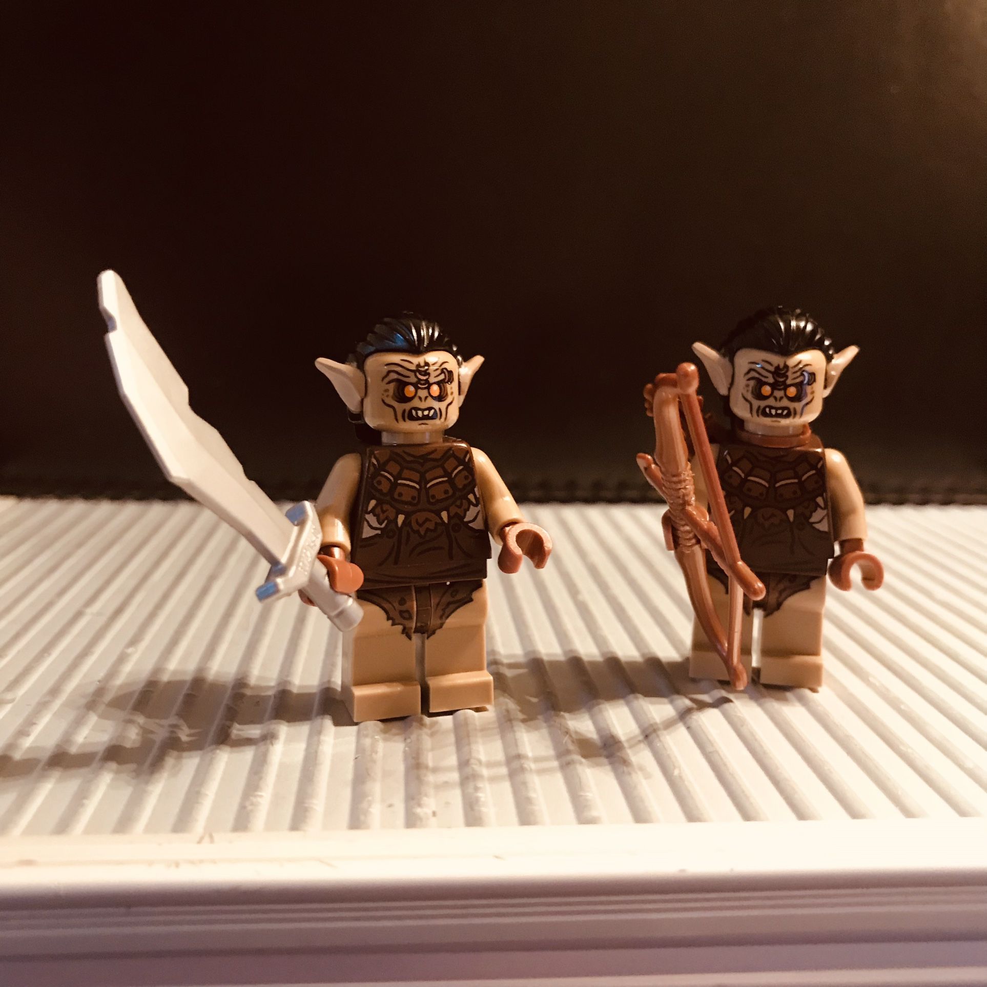Lego Minifigure Lord Of The Rings Hunter Orc With And Without Quiver (price Is For Both)