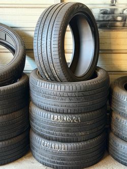 275/40R21 Set of Great Used Tires For Chevy Equinox EV SQ6 E Tron Acura MDX XC90 Volvo