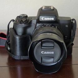 Canon M50 W/ 15-45MM LENS.