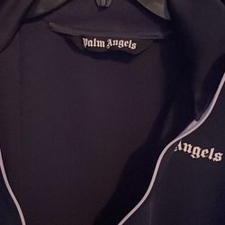 Navy Blue Palm angels jacket 