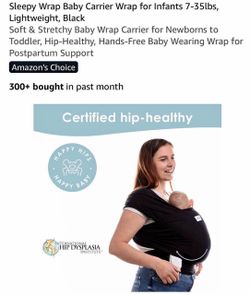 Wrap baby carrier