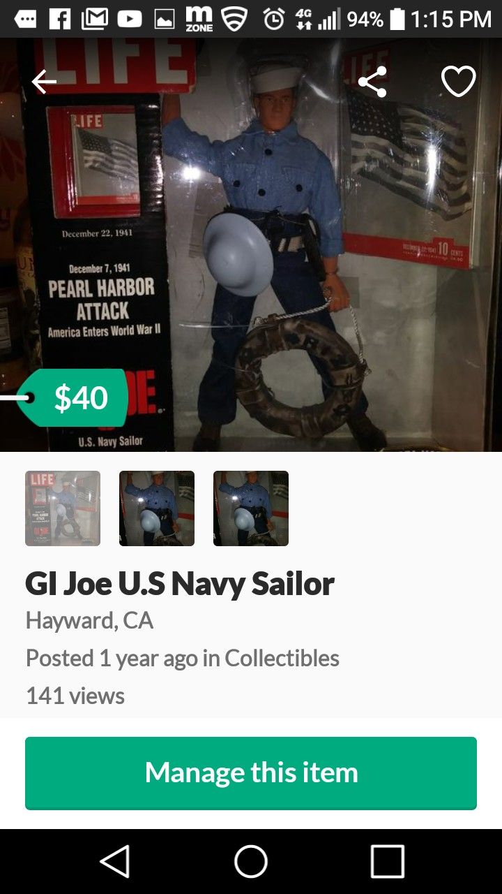 Pearl Harbor G.I JOE