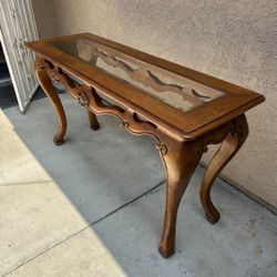 Wooden Console Table 