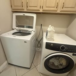 Washer Dryer Set No Issues Moving From House To Apartment. First Come First Serve. Thanks 