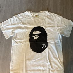 BAPE Bicolor Big Ape Head Tee Size Xl True To Size