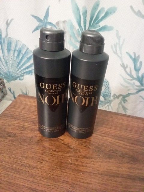 GUESS Seductive Homme NOIR Spray (New)