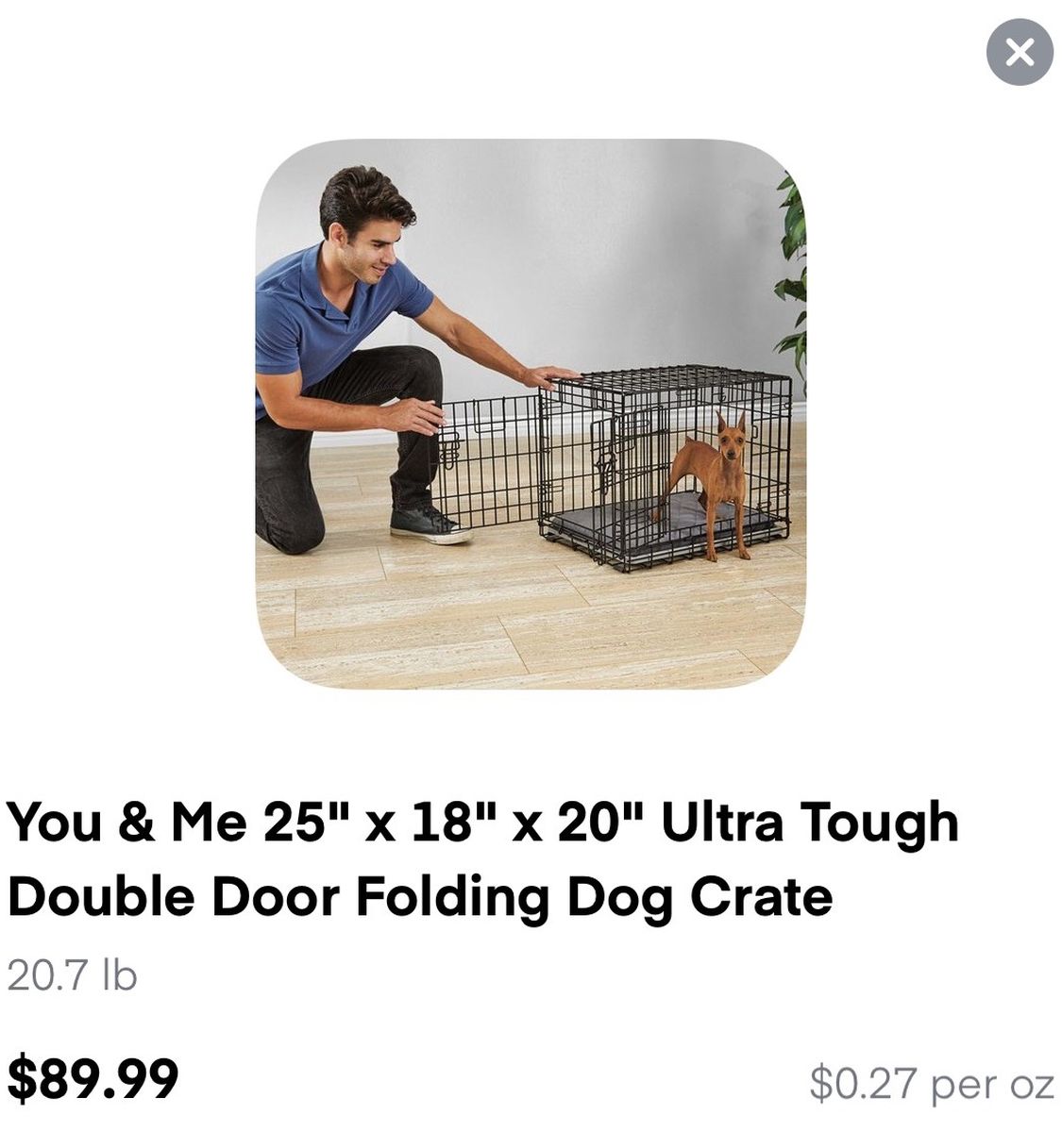 Small Dog Crate