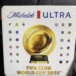 Michelob Ultra World Cup Tin (Misprint)