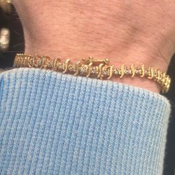 10k Tennis Bracelet 