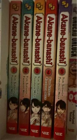 Akane-banashi Manga Volumes 1–5