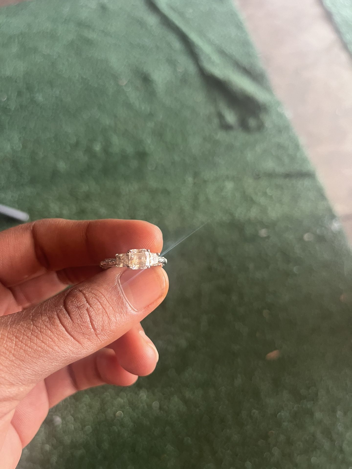 Sterling silver Diamond Ring