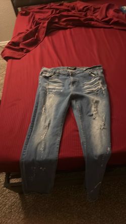 Blue switch remarkable jeans