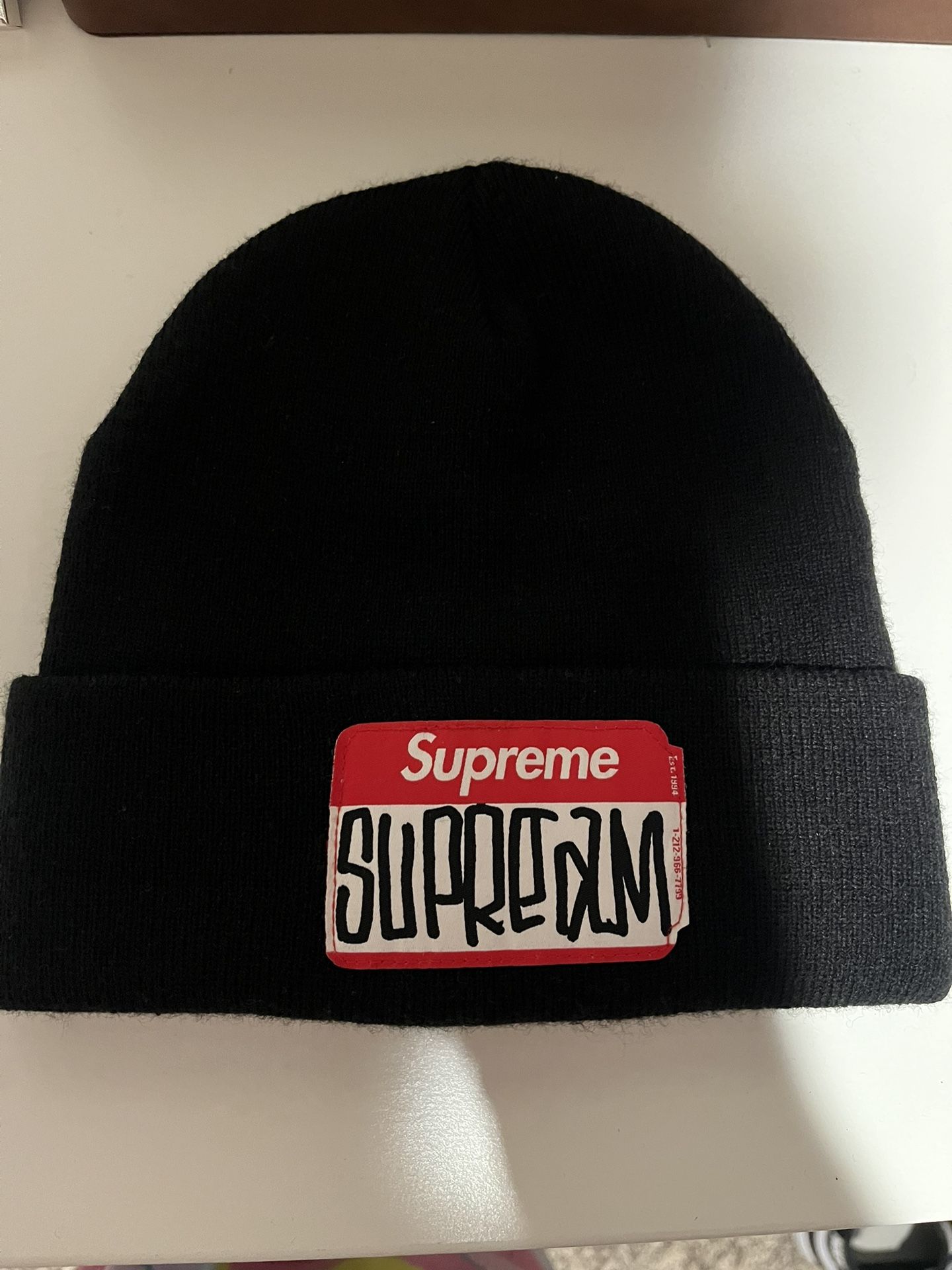 Supreme Black Beanie