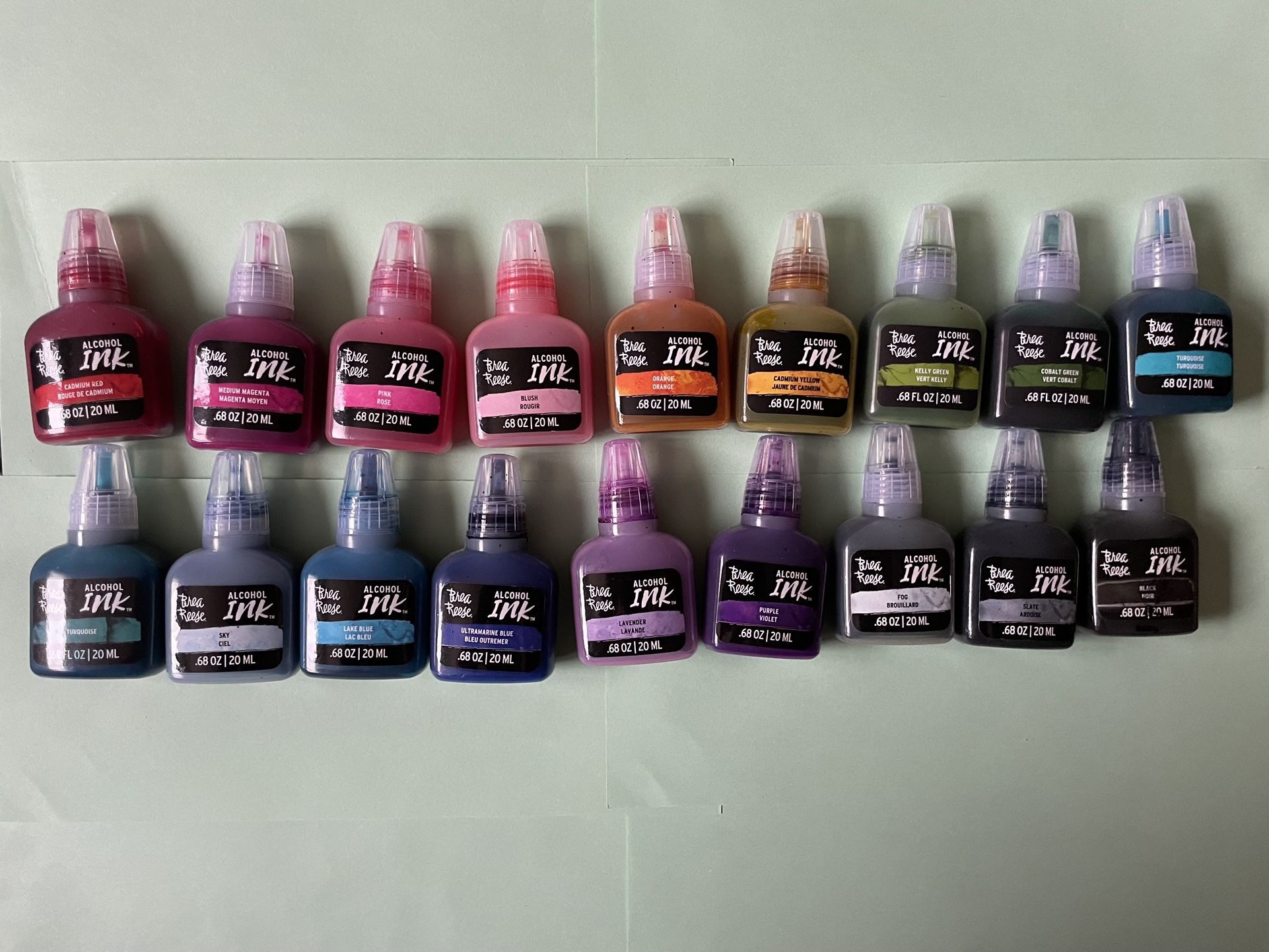 18 Brea Reese Alcohol Inks - $2 Each Or $20/All