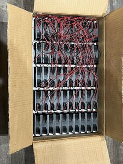 100 Fans Yate Loon D80SM‑12 Cooling Fan DC 12V 0.14A 2.5 x 80mm In Original Packaging.