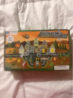 Magnetic Tiles Army Toys with Army Men Military Tank Plane Car, Magnet Tiles for Kids
