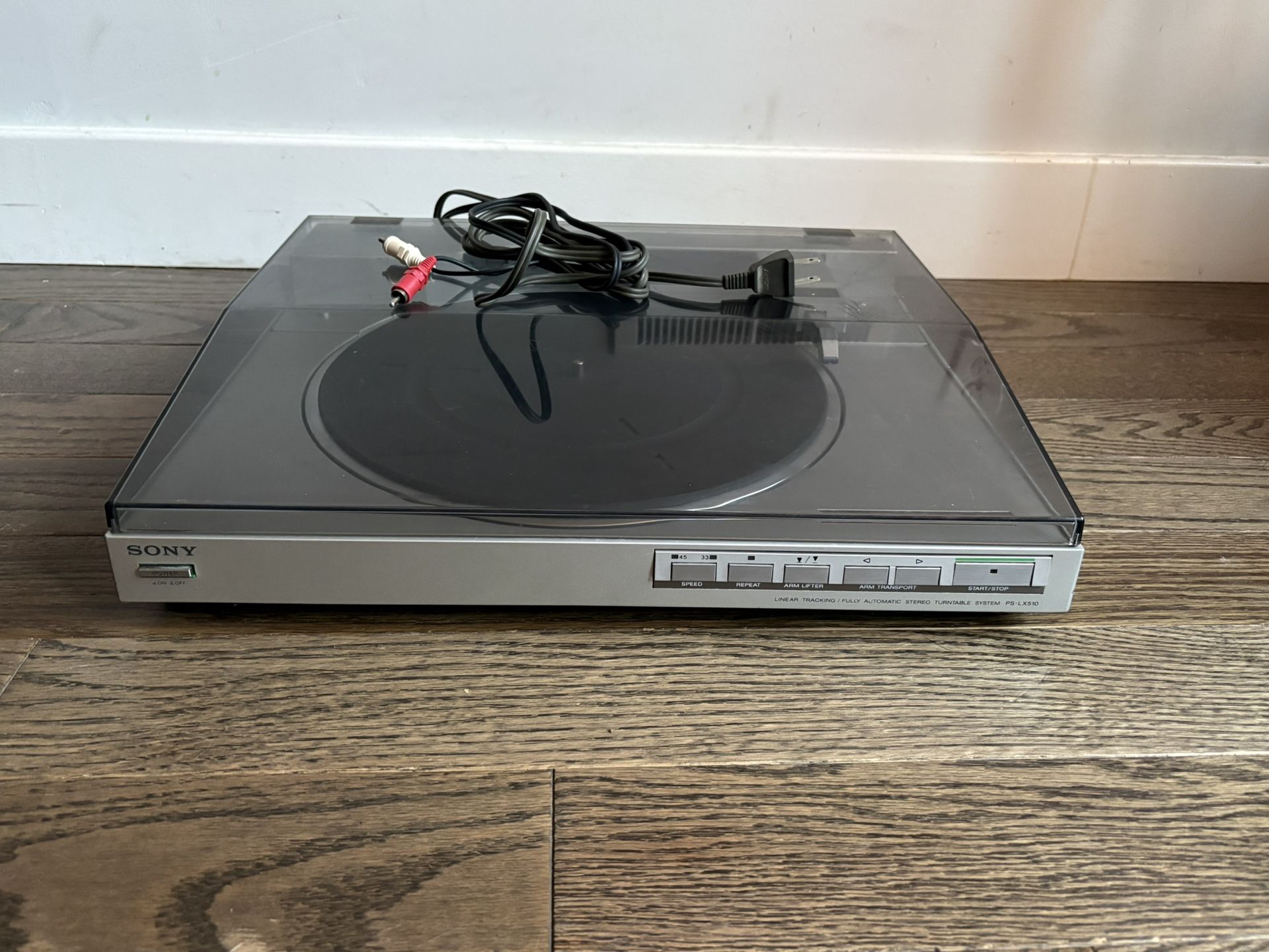 Sony PS-LX510 Automatic Stereo Turntable Record Player - Fully Functional, Great Condition