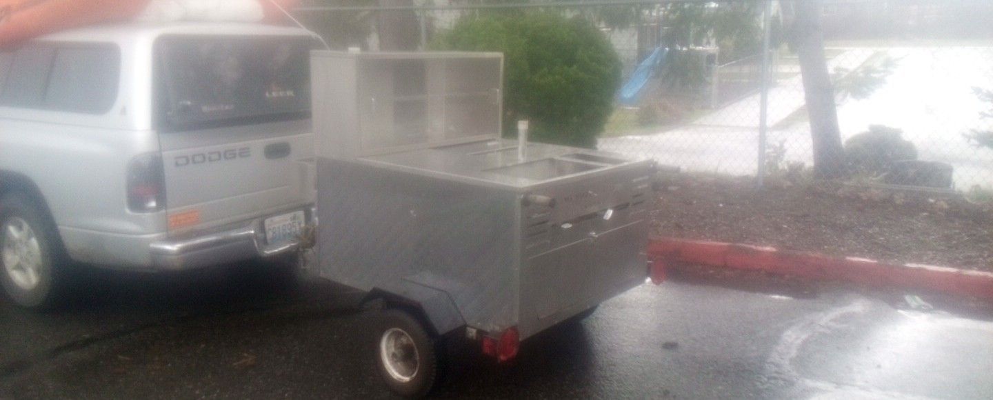 Hotdog Cart Trailer/Concessions Stand