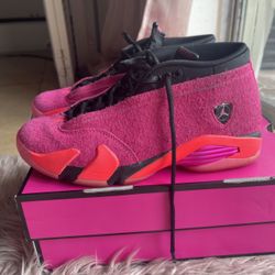Jordan 14 Shocking Pink