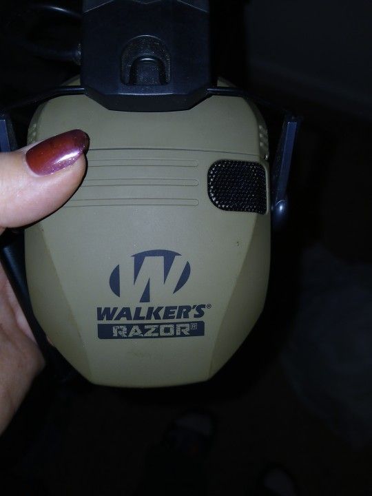 Walker's Razor electronic earmuffs, designed for hearing protection