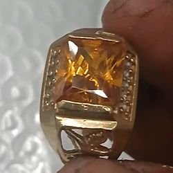 Real Gold Mens Ring 14k😃