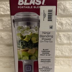 Ninja Blast™ Portable Blender Red Brand new sealed