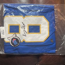 kenny pickett pittsburgh panthers custom signed jersey Beckett authontication
