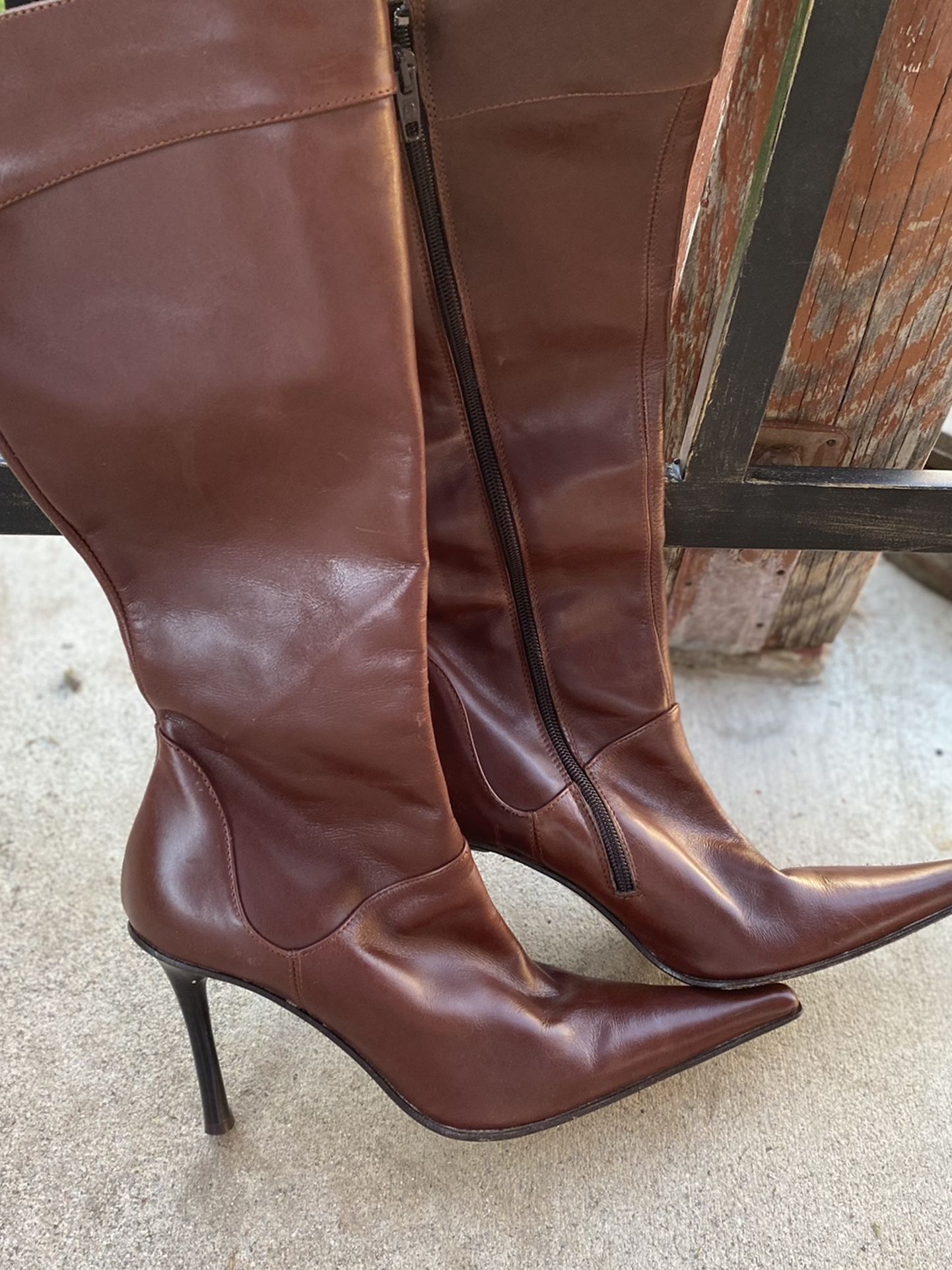 Andrew Steavens Leather Boots Made In Italy