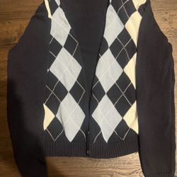 Brandy Melville Argyle Cardigan 