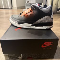 Jordan Retro Black cement 3s