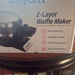 2 Layer Waffle Maker 