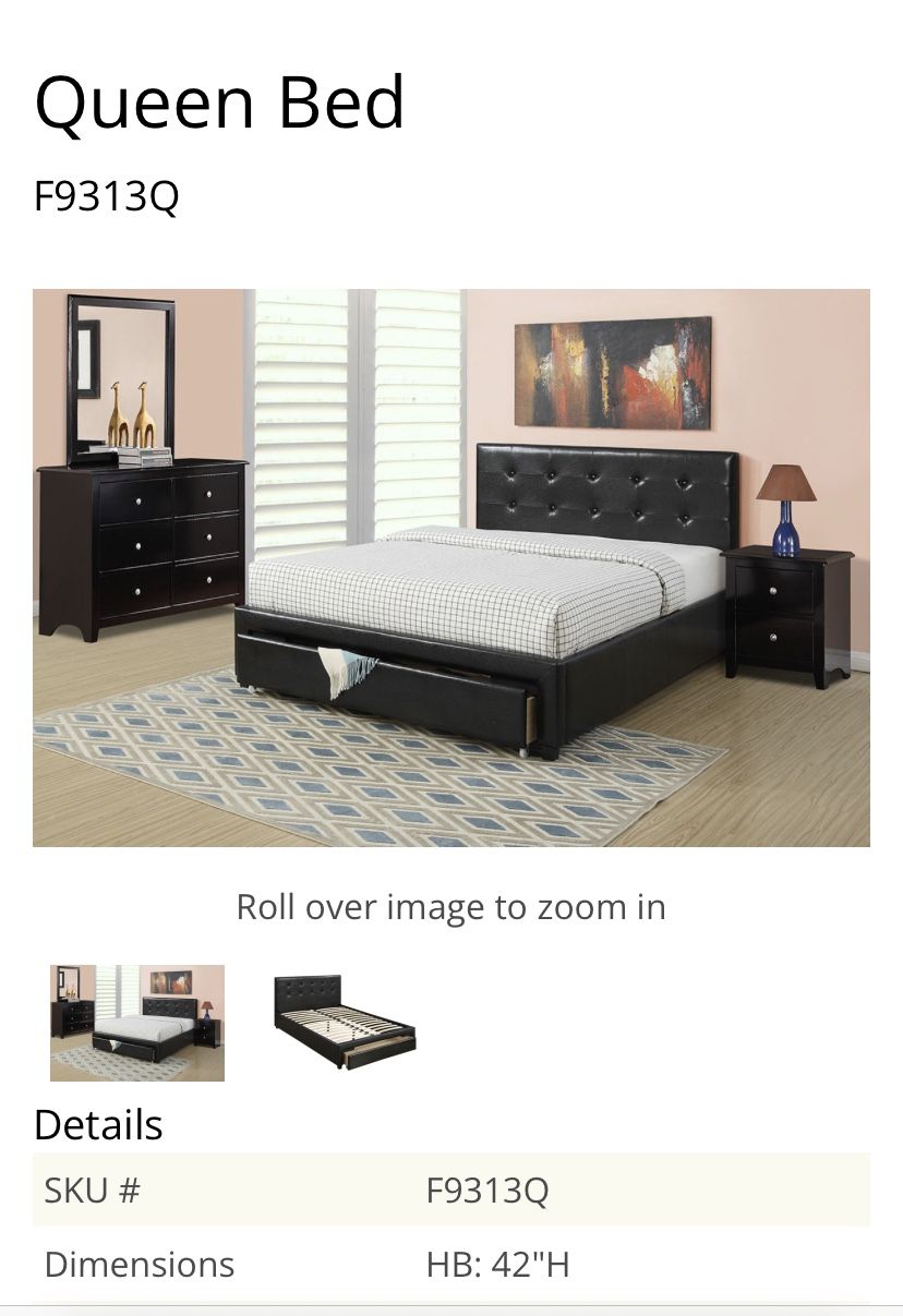 Queen Bed Frame Only