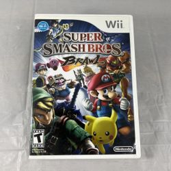 Super Smash Bros Brawl (Nintendo Wii, 2008) CIB Complete w/ Manual