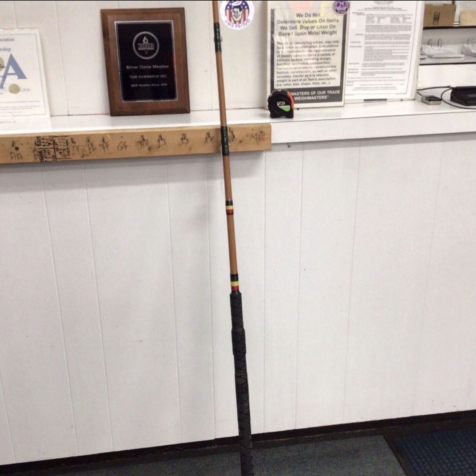 Unbranded Brown 8.75Ft. Fishing Rod Pole π΅ π³ π΅ Cash And Card Accepted