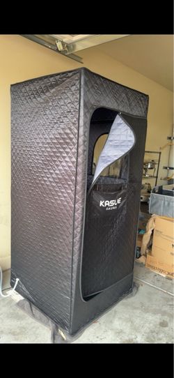 Standing Sauna with chair and Infrared Therapy