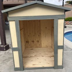 XL Dog House Solid Wood 39”L