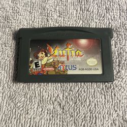 Lufia The Ruins Of Lore GBA Authentic Cartridge