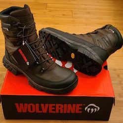 Wolverine Work Boots Size 11.5 For Men 