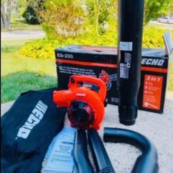 ECHO 165 MPH 391 CFM 25.4 cc Gas 2-Stroke Handheld Leaf Blower Shred N Vac