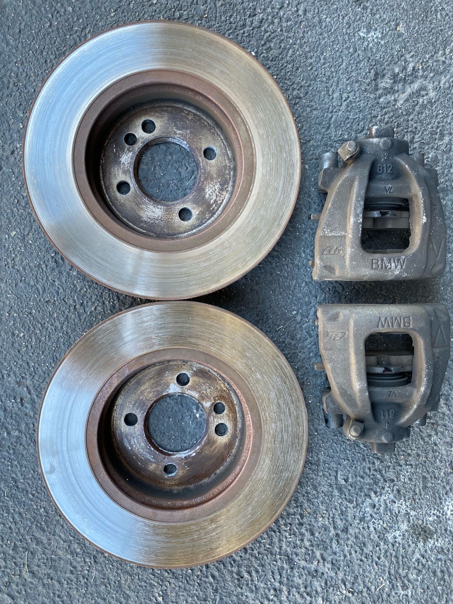 OEM Mini Cooper R52 Brake Set – BMW Branded Calipers – Front & Rear