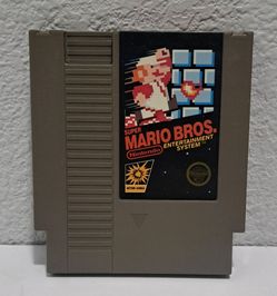 "Super Mario Bros" Nintendo NES Game Cartridge