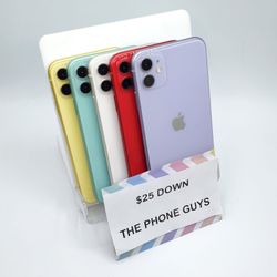 Apple IPhone 11 64GB - $25 Down To Take Home In Payments - NO CREDIT NEEDED