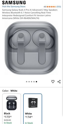 Samsung Galaxy Buds 4 Pro Wireless Earbuds