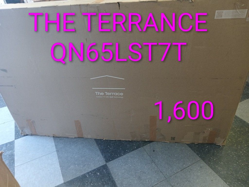 SAMSUNG 65"INCH QLED 4K THE TERRANCE OUTDOOR TV LST7T