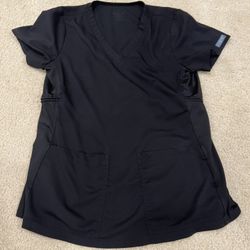 Med Couture Maternity Scrub Set Black S