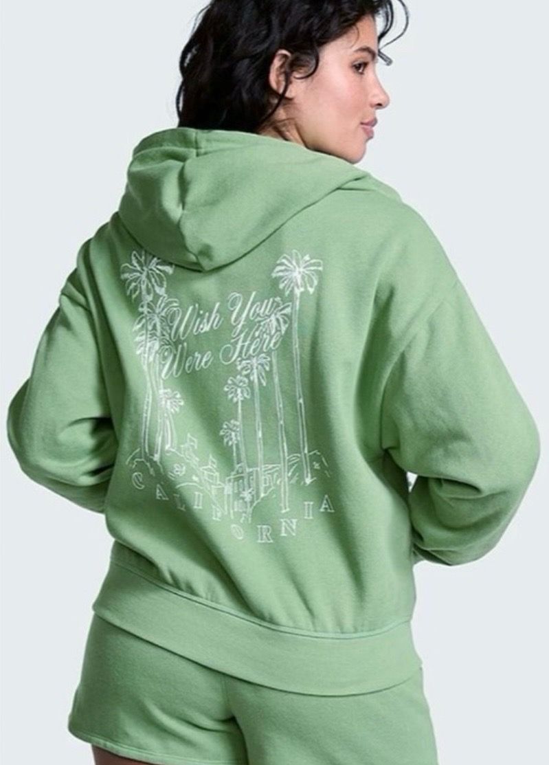 VS PiNK NEW Full Zip LARGE Hoodie