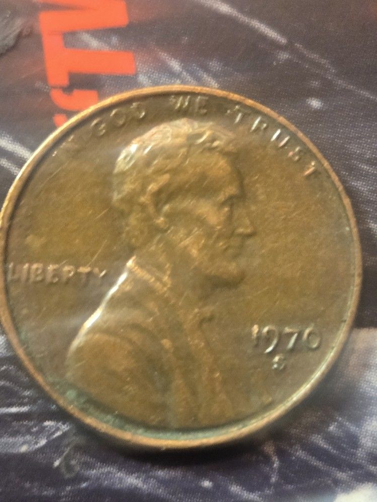 1970 Lincoln Penny S Mint Mark